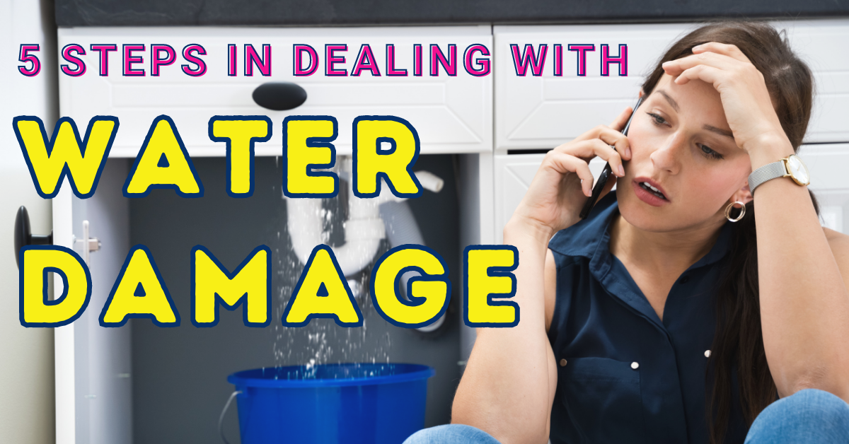dealing with water damage