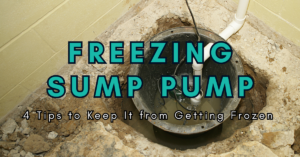 freezing sump pump
