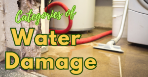 categories of water damage