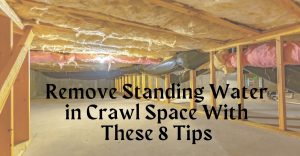 Remove Standing Water in Crawl Space With These 8 Tips