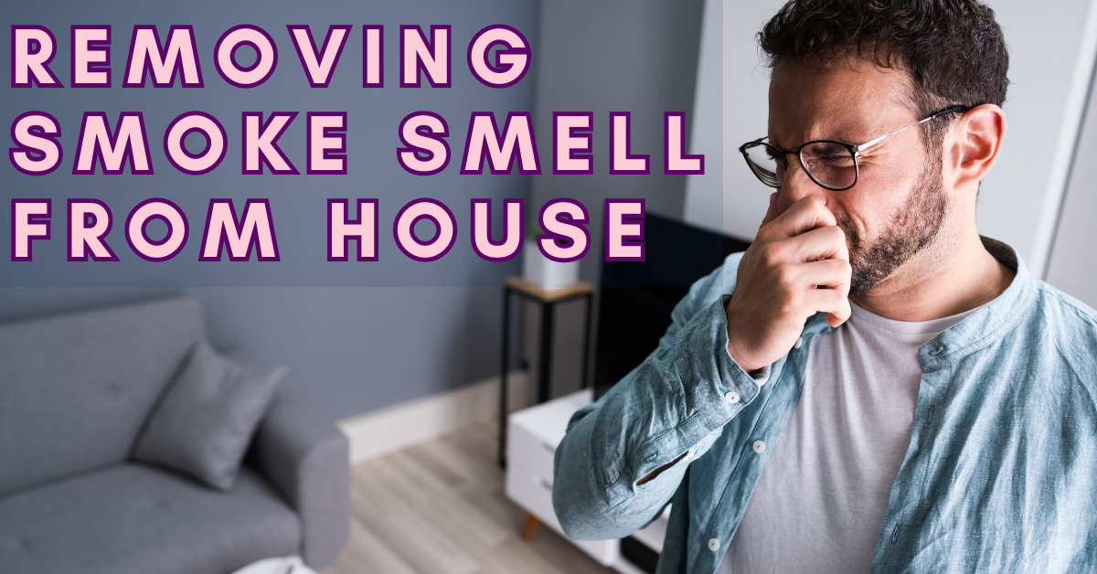 removing smoke smell from house